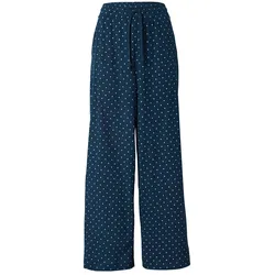 Tchibo - Schlupfhose in Crinkle-Optik - Damen - Gr. 36 - dunkelblau