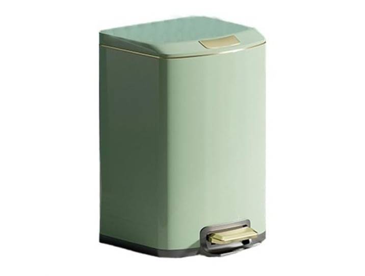 Haushaltsmülleimer Soft-Close-Mülleimer for Das Küchenbüro(Light Green,7L)