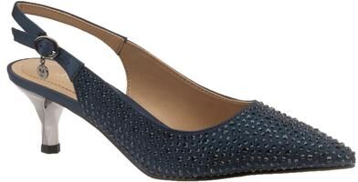 J. Renee Ferryanne - Womens 6 Navy Pump Medium