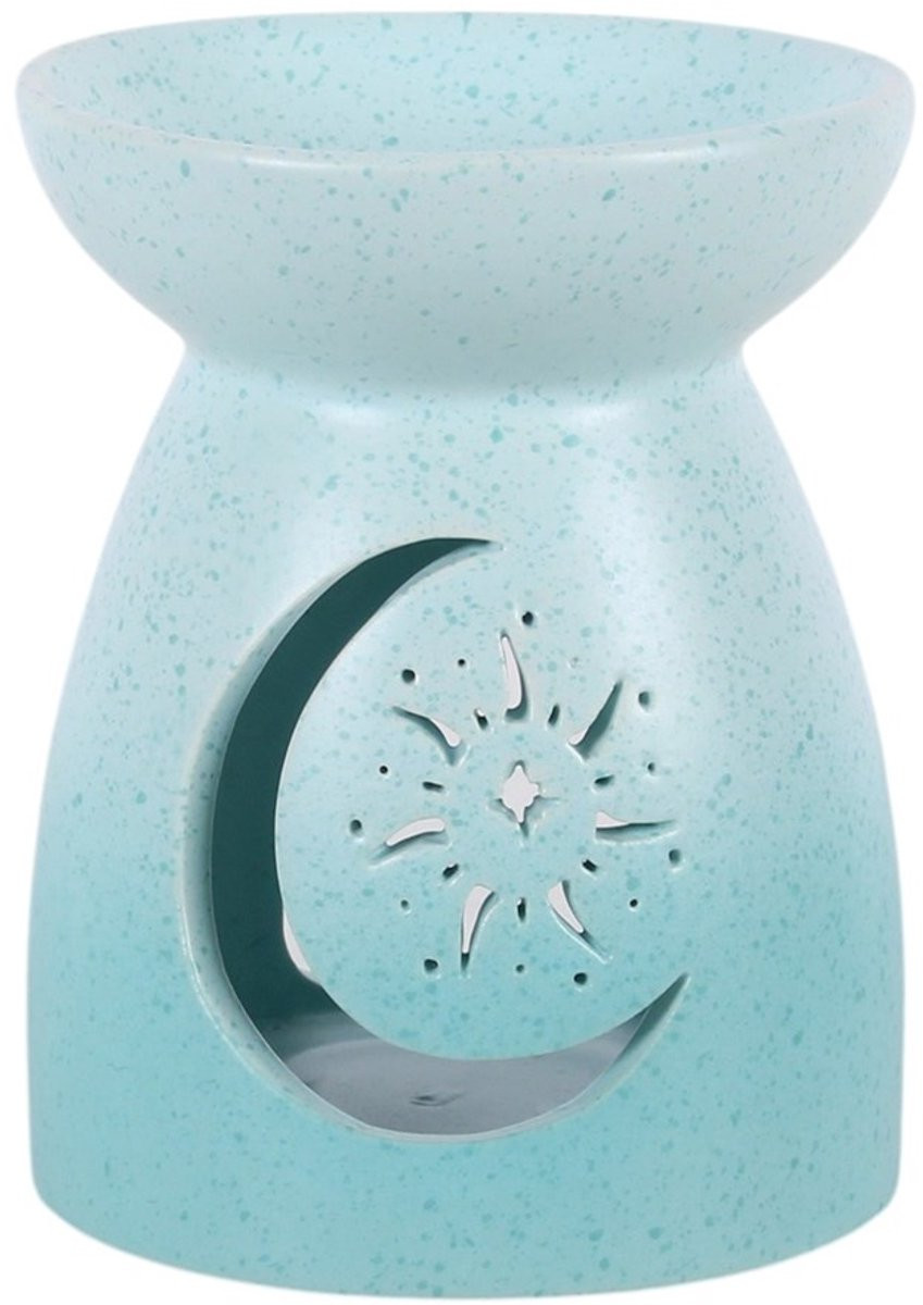 Something Different Blue Moon Cut Out Oliebrander - Blauw