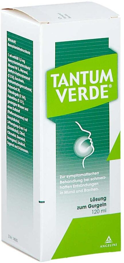 Tantum Verde Lösung zum Gurgeln 120ml