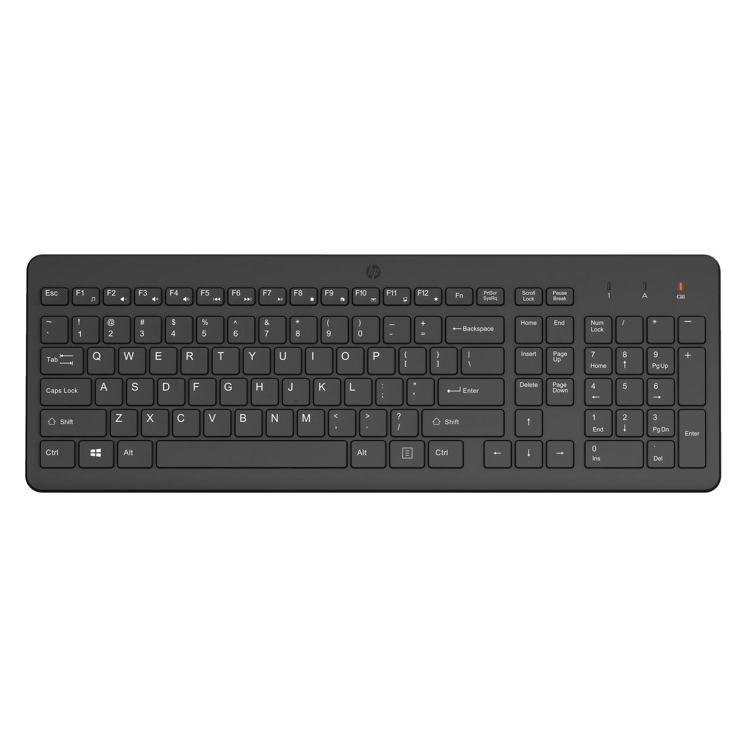 HP 220 Wireless Keyboard-NRL (Eng. Int., Kabellos) (805T2AA#UUW)