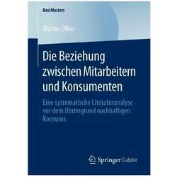 Die Beziehung zwischen Mitarbeitern und Konsumenten, Fachbücher von Martin Ulber