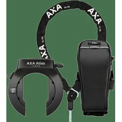 Axa Atlas Large Rahmenschloss-Set schwarz nicht abziehbarer Schlüssel