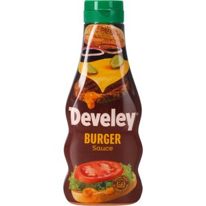 Develey Burgersauce, ohne Farb-& Konservierungsstoffe, in der Dosierflasche, 250 ml