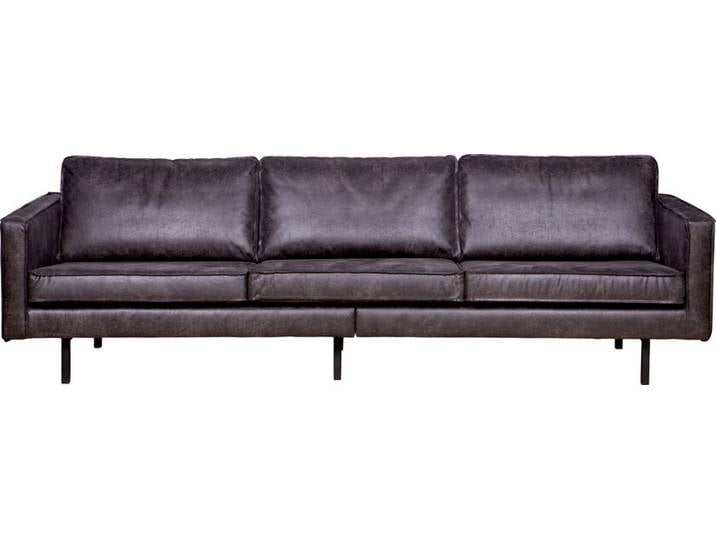 Sofa 3-Sitzer RODEO 277 cm Schwarz
