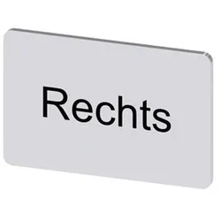Siemens Dig.Industr. Bezeichnungsschild 3SU1900-0AD81-0AH0