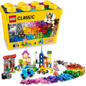 LEGO Classic 10698 Große Bausteine-Box, ab 4 bis 99 Jahre, 790 Teile