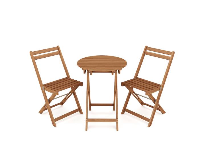 Bistroset Holz KORSIKA 3-teilig