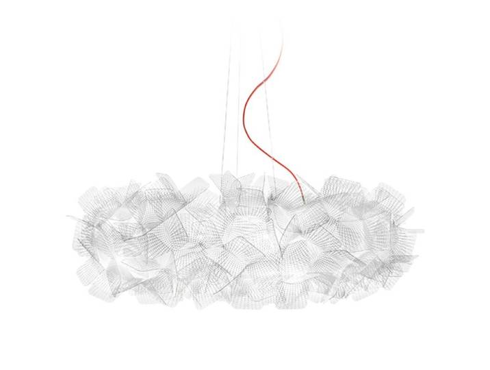 Slamp Pendelleuchte Clizia - Pixel (rotes Kabel) , 78 AußergewÃ