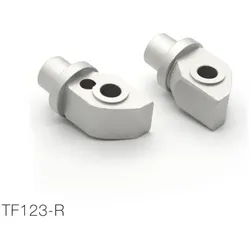 Barracuda, Motorrad Zubehör, Hinteres Fussrastenhalter-Kit Triumph Trident 660