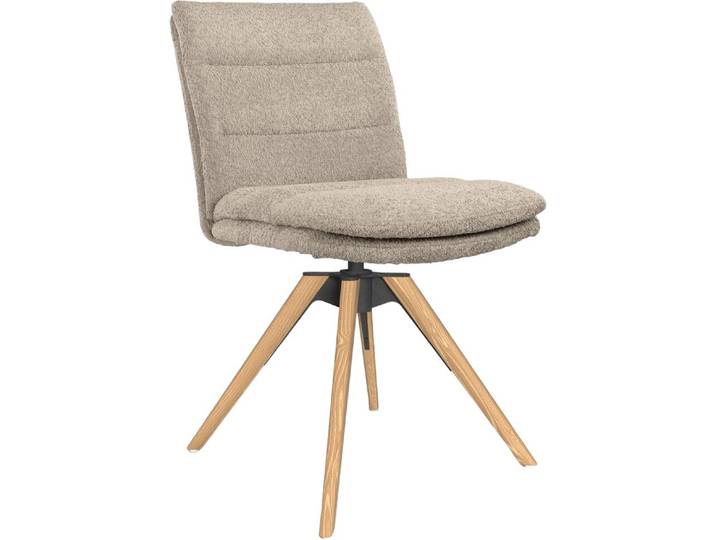 Johann Jakob Polsterstuhl METRO, beige, Stoff