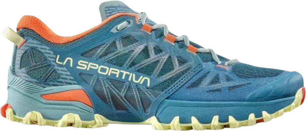 La Sportiva Bushido III Trailschuhe Damen Everglade / Zest 38,5