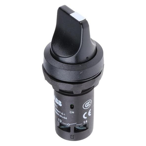 ABB Wahlschalter 2S schwarz (1SFA619201R1026)
