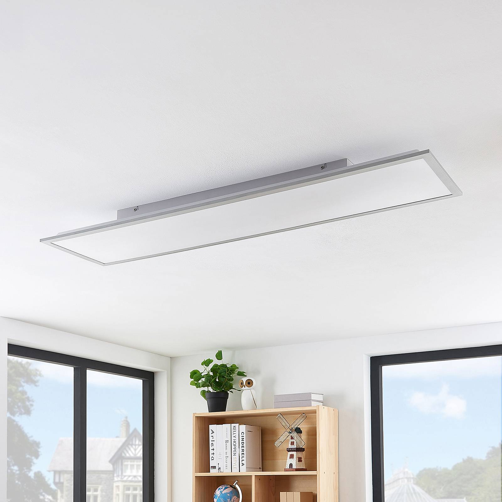 LED Panel Stenley Lindby, White / opal, Kitchen, Plastic, Modern, LED Panel