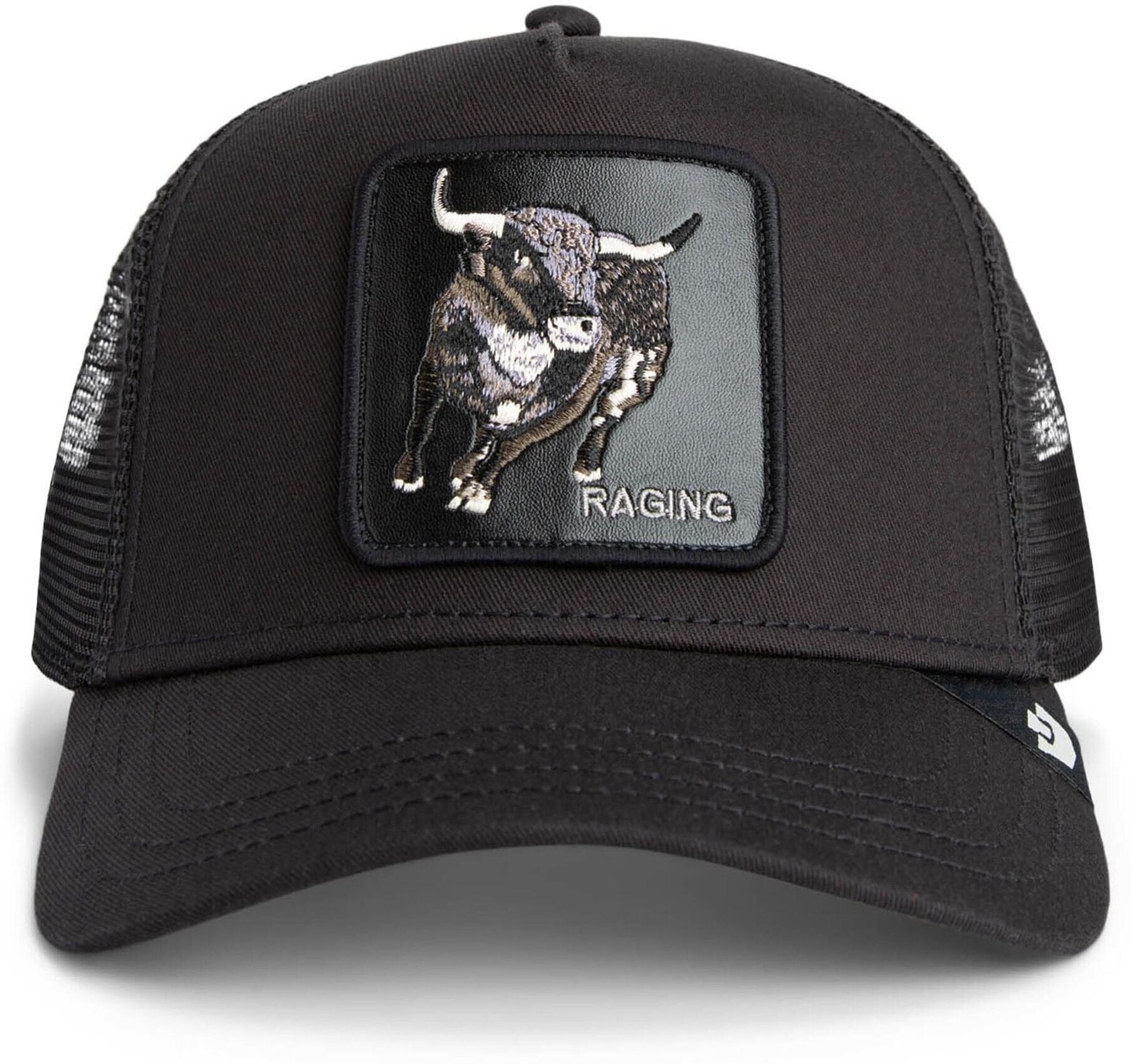 Snapback Cap GOORIN BROS. "Cap OG Trucker", Herren, schwarz (raging trucker), Obermaterial: 57% Polyester PES. 43% Baumwolle CO., Caps