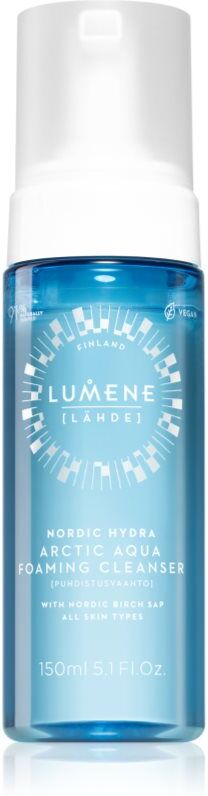 Lumene Nordic Hydra [LÄHDE] Arctic Aqua foam cleanser for all skin types 150 ml
