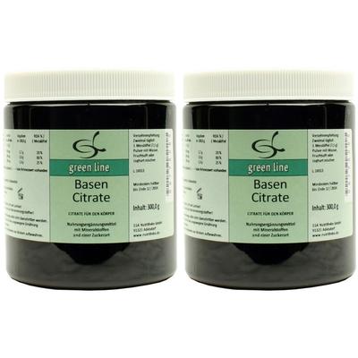 Basen Citrate Pulver 2x 2x300 g