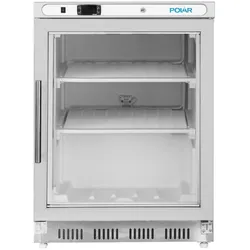 Polar C-Serie Gefrierschrank Untertisch mit Glasfront - Edelstahl