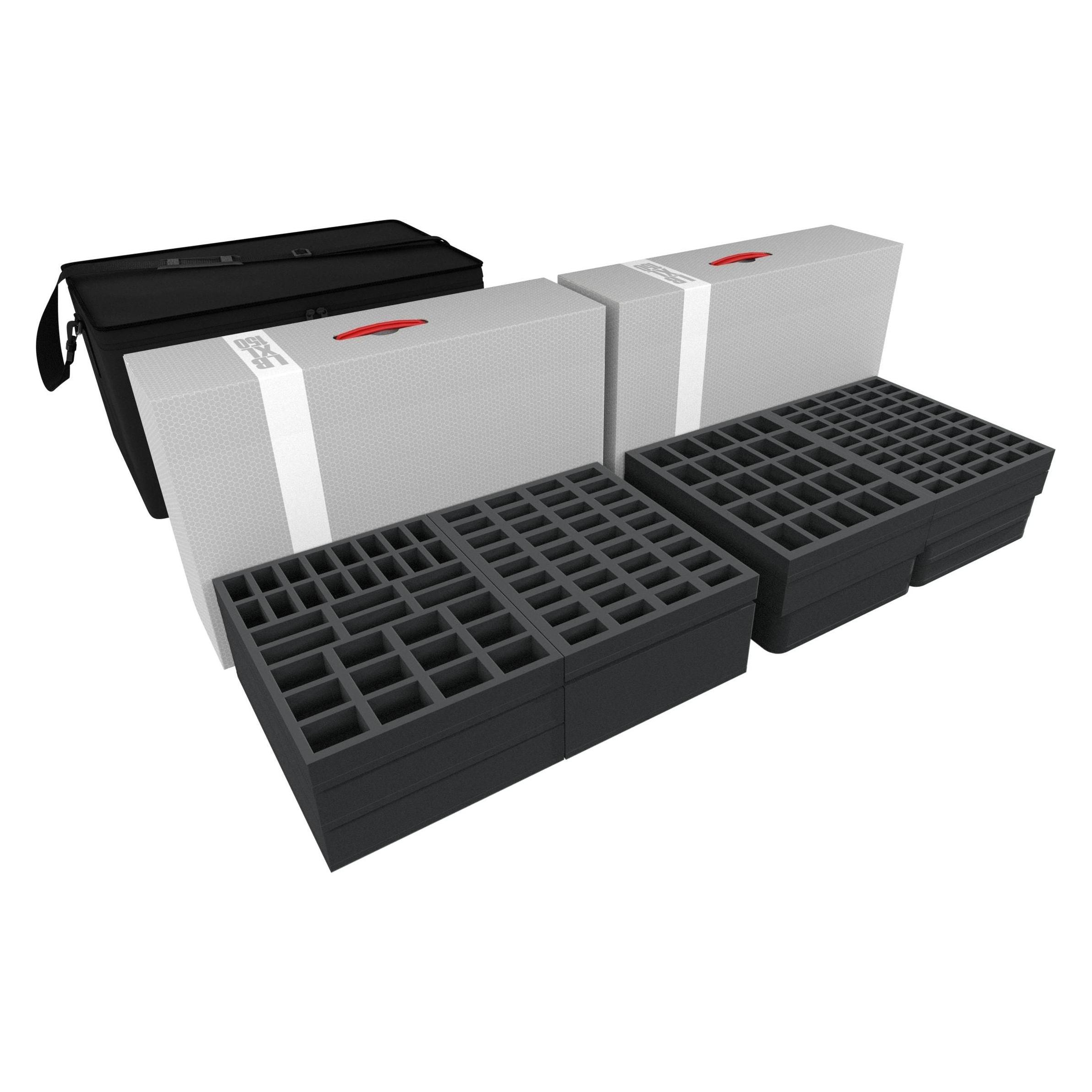 Feldherr TRA17 - Transporter mit 2 Lagerboxen XL für Zombicide: Green Horde Kickstarter (Karton, Schaumstoff) (TRA17)