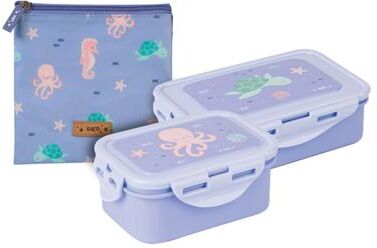 Saro All-in-One Lunch Box Bundle - Ocean Life