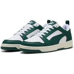 PUMA Rebound V6 Low Sneaker 43 - PUMA white/dark myrtle/warm white 36