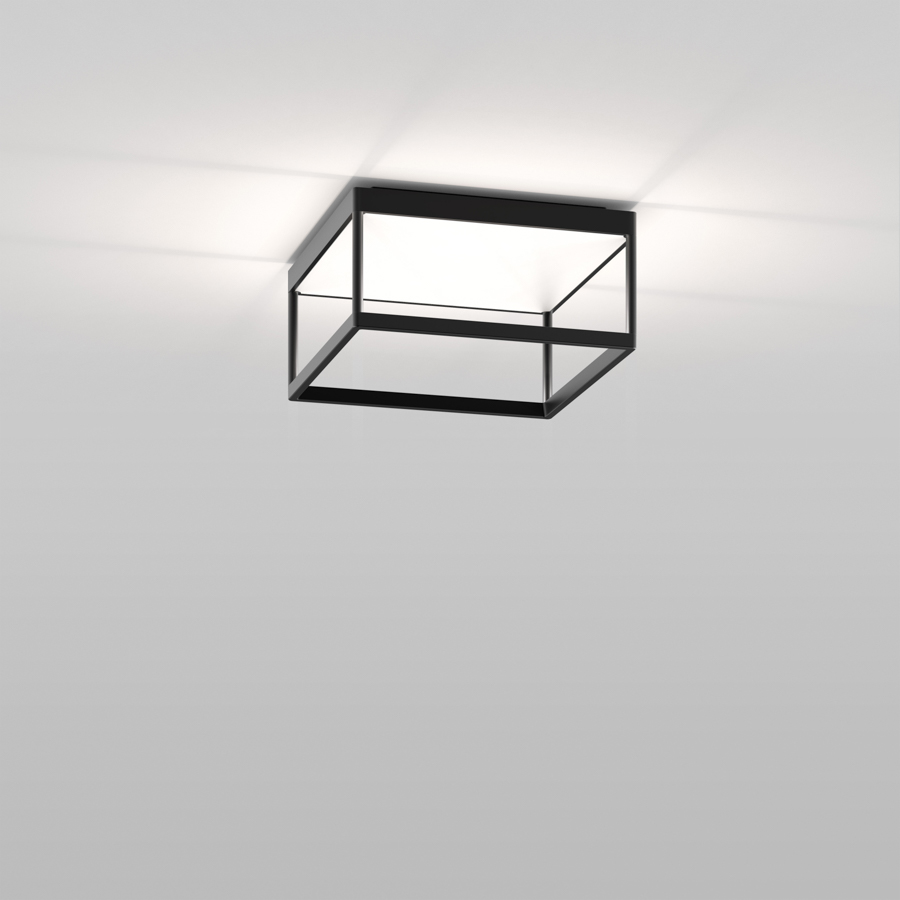 Serien Lighting LED-Deckenleuchte REFLEX² M 15cm schwarz 3000K RE2002 4260548461725