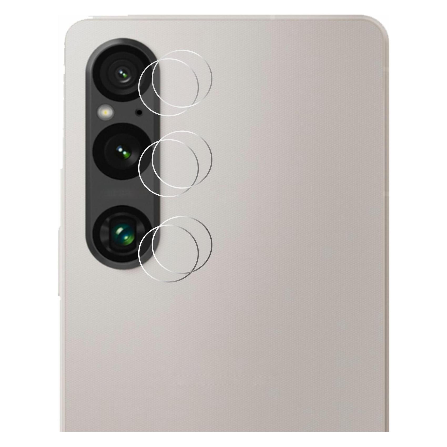 ScreenLeaf Schutzfolie für Sony Xperia 1 V (NUR Kameraschutz) Displayschutz Display Schutz Folie Klar (Sony Xperia 1 V) (6148765)