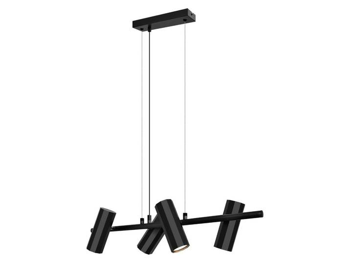 ZMH Pendelleuchte Evangeline 65/15/15 cm, Schwarz, Metall, Gu10, 15x15x65 cm, Lampen & Leuchten, Innenbeleuchtung, Hängeleuchten, Pendelleuchten
