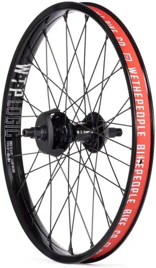 BMX Hinterrad Wethepeople Hybrid 20" Freecoaster (Schwarz - Left hand drive)