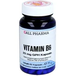 Vitamin B6 25 mg Gph Kapseln