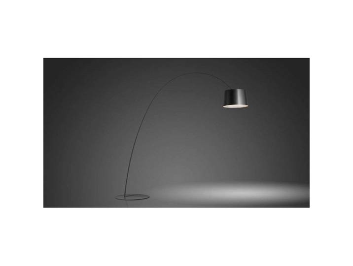 Twiggy Elle Lampadaire Tunable White Graphite - Foscarini - Salon / séjour - Métal