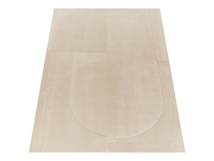 Paco Home Hochflorteppich 120/170 cm Osaka 423, Creme, Rechteckig, 120x170 cm, strapazierfähig, für Fußbodenheizung geeignet, Teppiche und Böden, Teppiche, Hochflorteppiche & Shaggys
