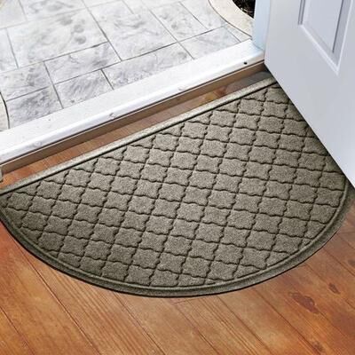 Bungalow Dba Matterly Cordova Slice Mat 39 x 24, 39 x 24, Gray