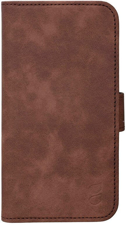 GEAR - iPhone 17e / 16e - Kunstlæder Flip Cover - MagSafe Kompatibel - Brun