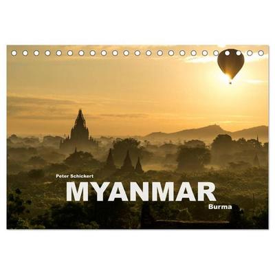 Myanmar - Burma (Tischkalender 2026 DIN A5 quer), CALVENDO Monatskalender