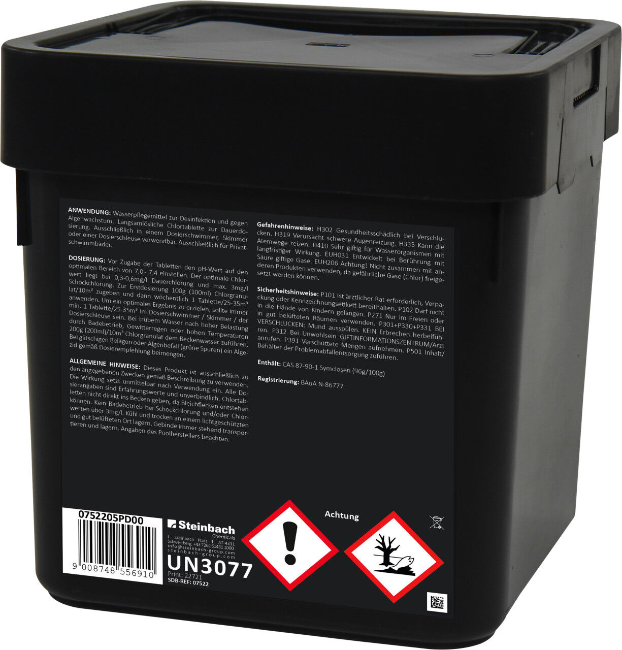 Steinbach Pool Professional Chlortabs 200 g organisch 5 kg
