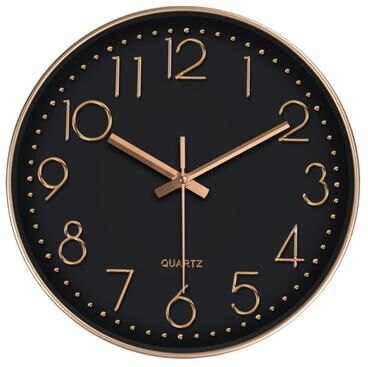 Daily Discovery Silent Non Ticking Wall Clock Digital Scale Design For Living Room Bedroom Decor style 6