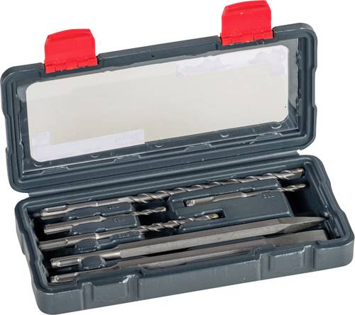 Kwb 109166 40CR-Stahl Meißel-Set 6teilig 5 mm, 6 mm, 8 mm, 10mm SDS-Plus 1 Set