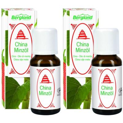 China Minzöl 2x 2x20 ml Flaschen