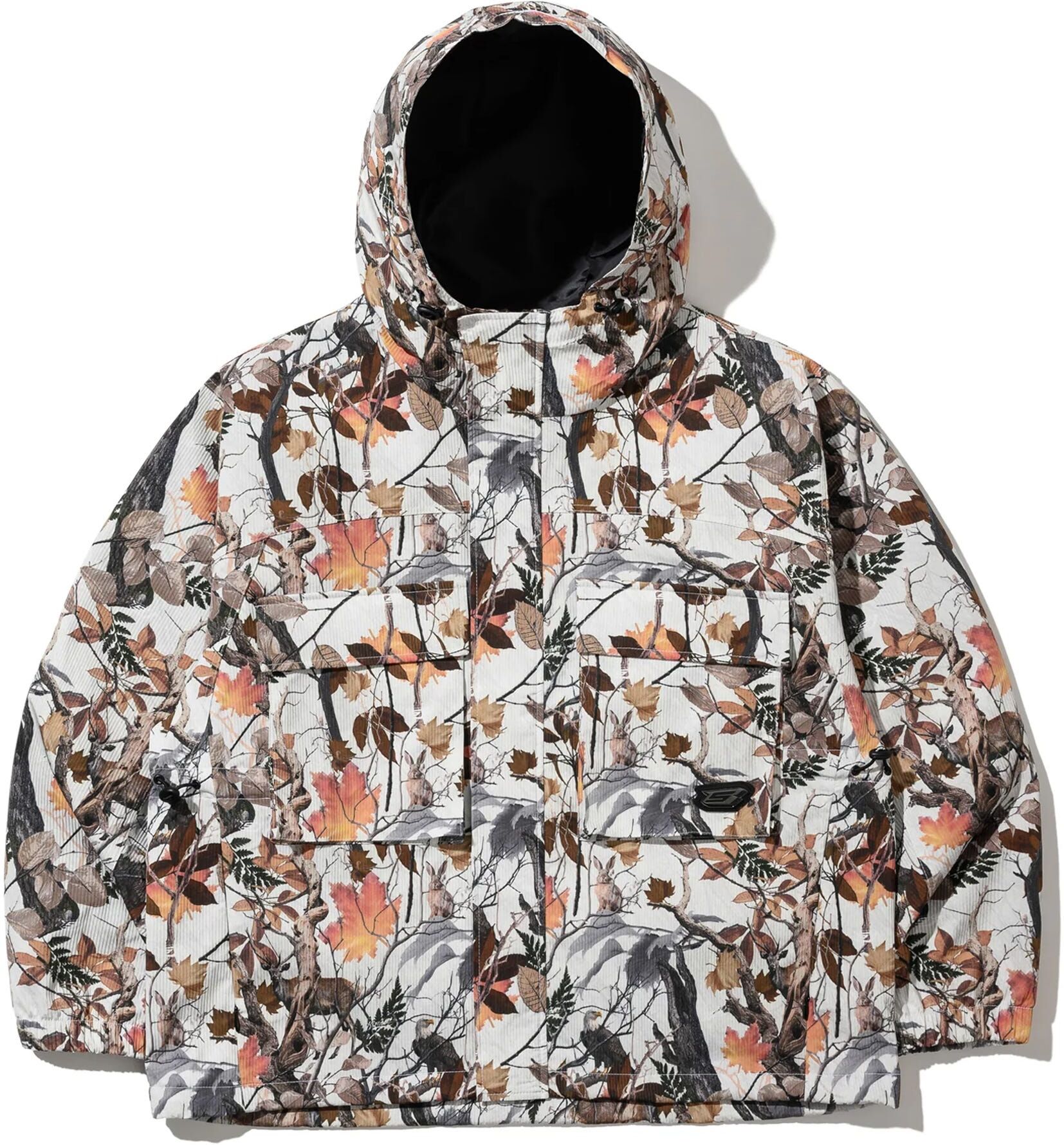 Bs Rabbit Big Pocket Hooded Jacket  - Realtree White - Unisex
