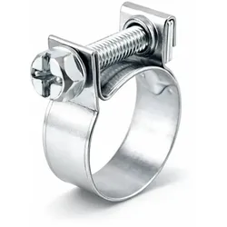 ABA Mini Spannbackenschelle 9mm breit DIN 3017 / Werkstoff W4 - 10,5 - 12,5 mm