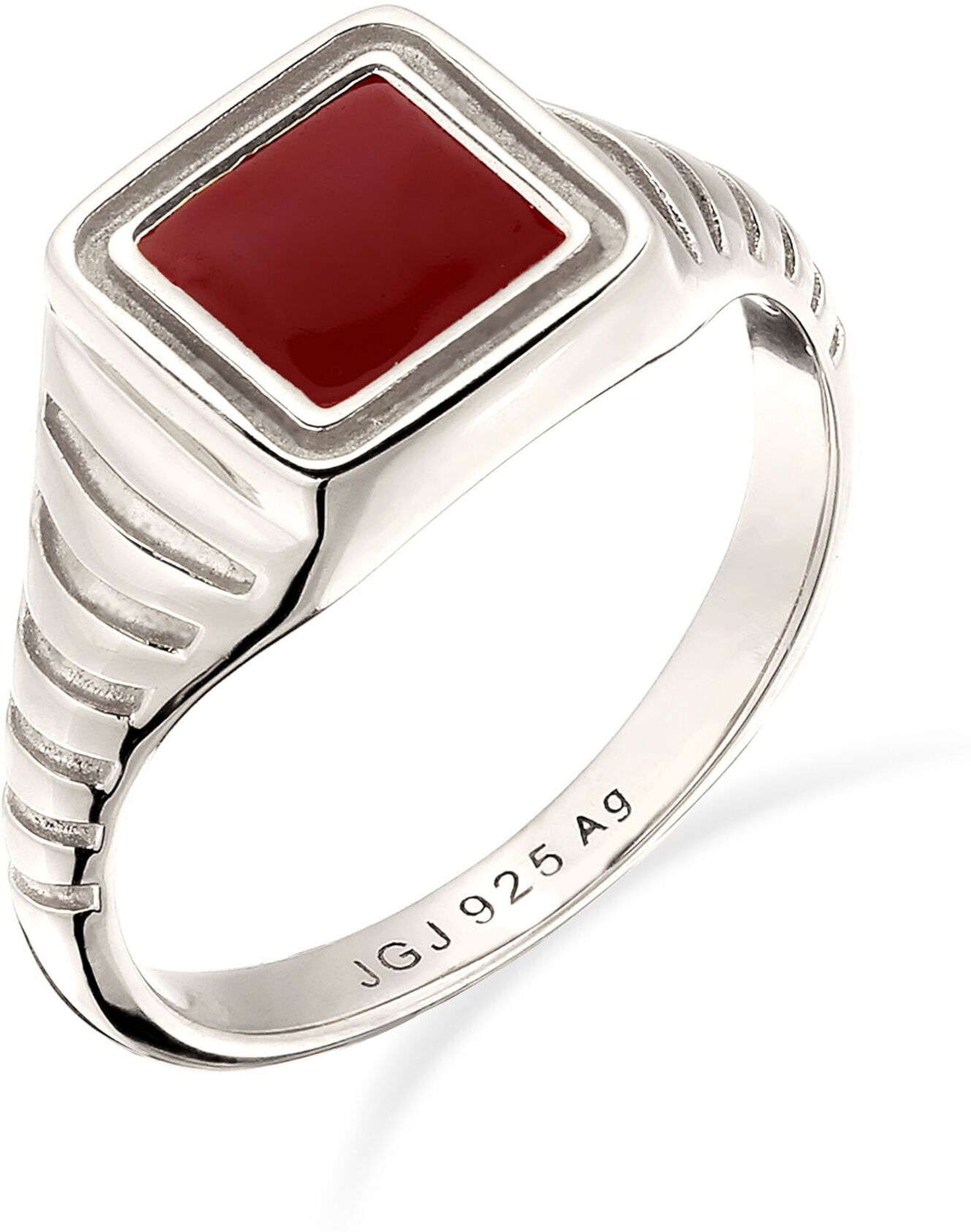 Siegelring ELLI "Ring Ring Signet 925 Sterling Silber" Gr. 54, silber, Fingerringe, Damen, 54, Silber 925 (Sterlingsilber), Siegelring