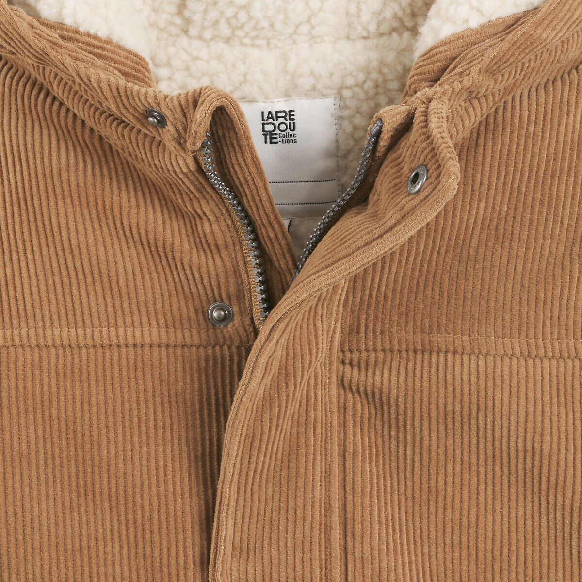LA REDOUTE COLLECTIONS Parka chaude à capuche velours, doublure sherpa