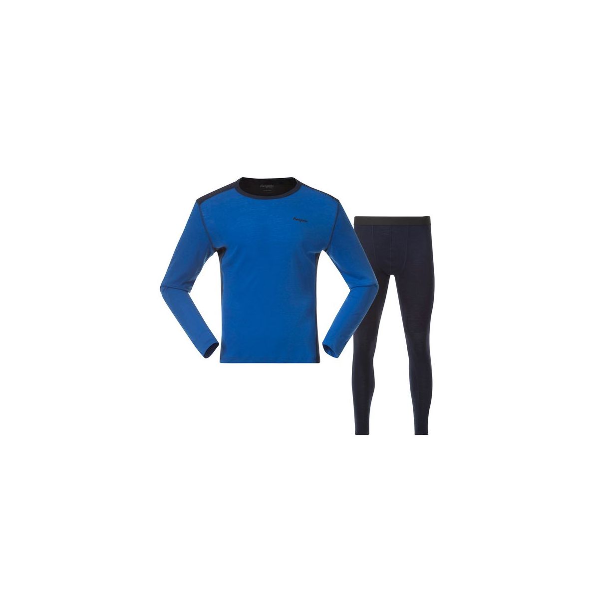Bergans Allround Merino Baselayer Set Men space blue/navy blue (25522) XL 252216-3450-25522-XL