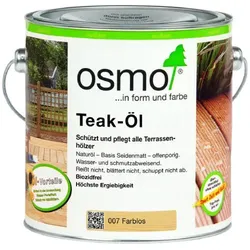 OSMO Terrassen-Öl Farbe Teak-Öl 007 Menge 2,5 L