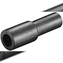 goobay Isolierhülle für F Stecker/RG 6/RG 59 schwarz (Bulk)