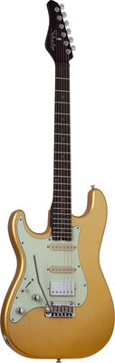 Schecter Nick Johnston 10thAn HSS AS LH Atomic Saffron