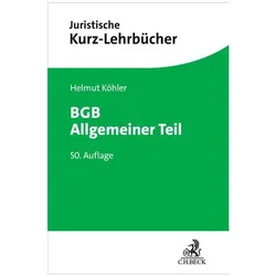 BGB Allgemeiner Teil, Schulbücher von Helmut Köhler, Heinrich Lange