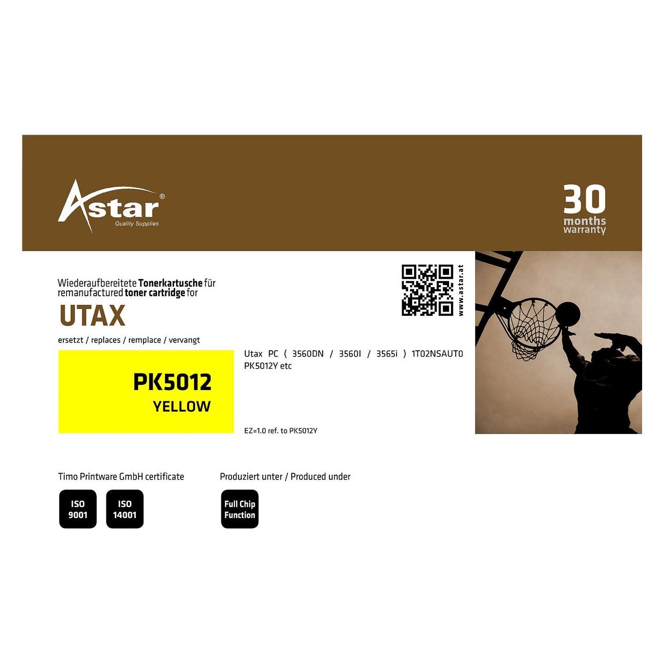 Astar AS20416 UTAX PK5012Y P-C Toner (AS20416)